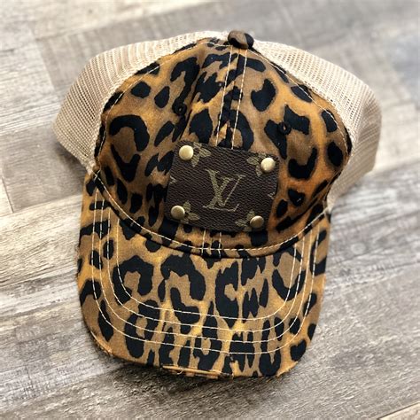 louis vuitton leopard hat
